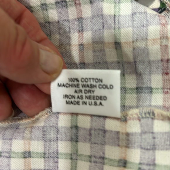 Longaberger Plaid Basket Liner - Picture 5 of 7